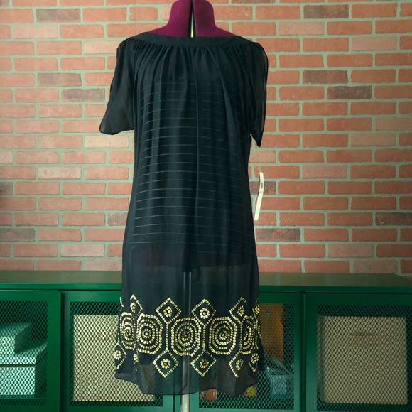 NWT Nordstrom Sheer Dress/Coverup - Picture 2 of 6